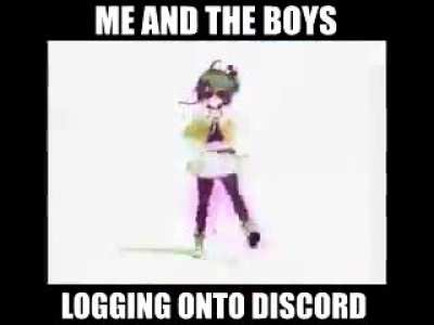 It gets kinda wacky in the Discord call sometimes