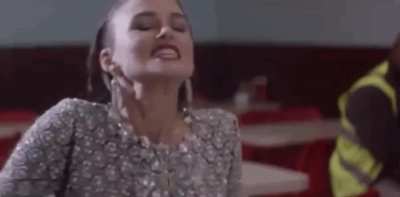 Orgasming in public