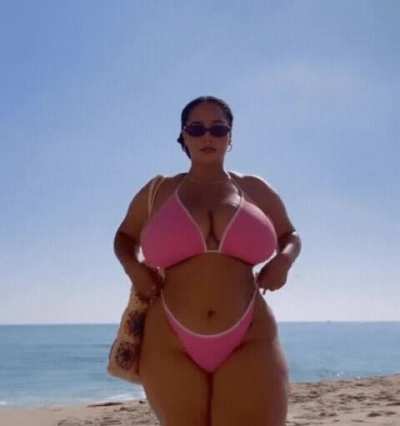 pink bikini