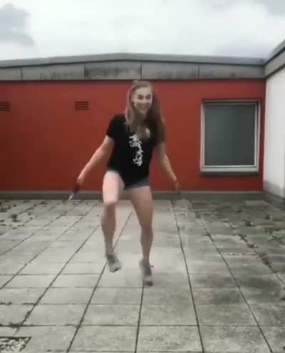 When they ask you for Shaffle Dance.