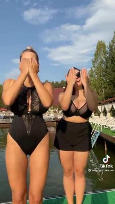 Double the boobs double the fun
