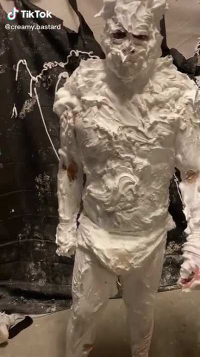 The cream man