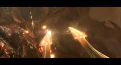 Sanguinius defending the eternity gate in another.. universe?