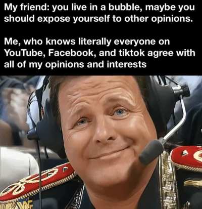 I’ll prove it with my feed