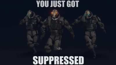 Combine Suppressor, what's he gonna do?
