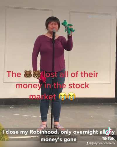 🐻🐻 lost all of their money in the stock market 📉 😭everything’s dust in the wind