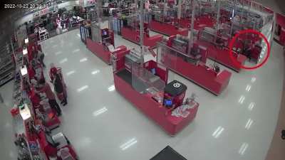 Ohio: Woman demands her bill at Target is paid via 'Reparations' chases manager, gets punched in the face instead.