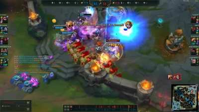 1v4 to save the game that I still lost in the end