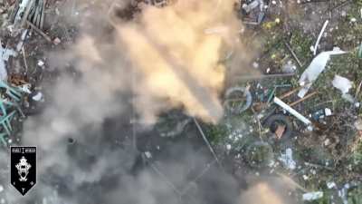 Ukrainian 1st Assault Battalion showed drone drops in Kharkiv direction.