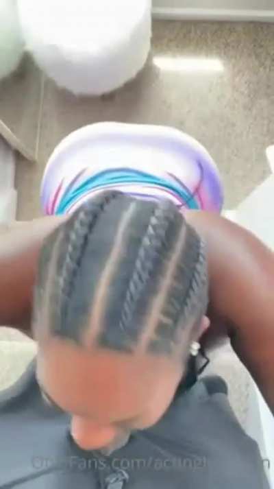 This is how you eat my meat !!!🍆😍<wbr>👌🏾mor<wbr>e of her new vids folder in comments!!!