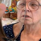 grandma and her mirror