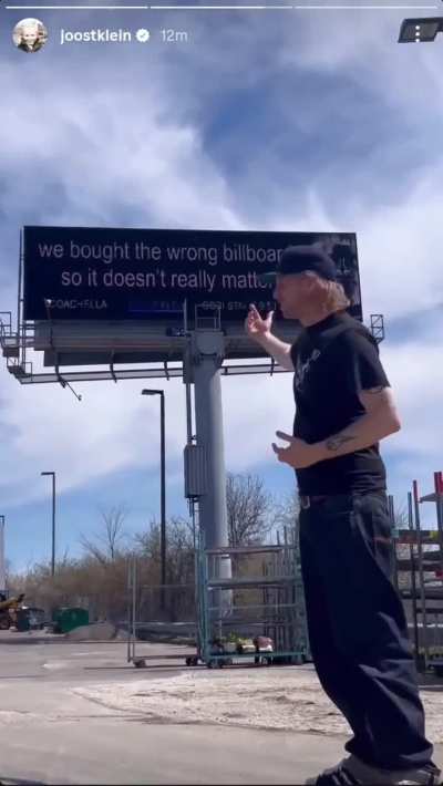 Joosted - Coachella Billboard in Massachusetts
