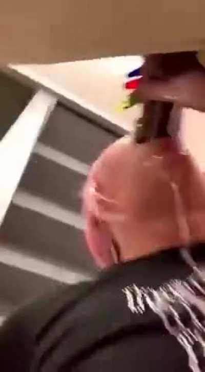 [reddit] met a neighbor on the apartment stairs late last night. Saw his cock bouncing around in his sweats…well I had to introduce myself somehow