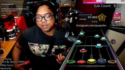 When Clone Hero / Guitar Hero gives you that super focus