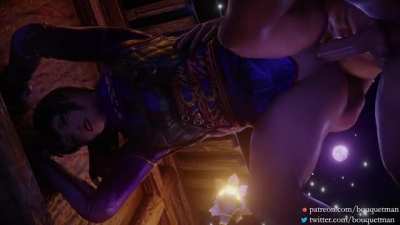 Having Fun With Kunimitsu (Bouquetman) [Tekken]
