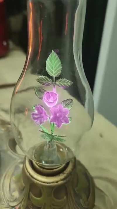 Decorative vintage light bulbs.
