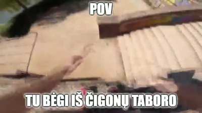 Bėgu