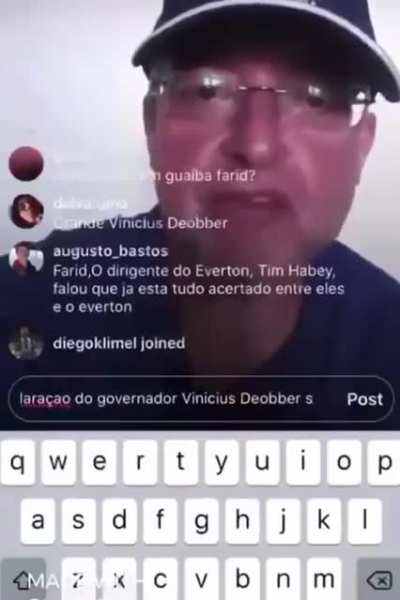 Farid Germano, 34 de jornalismo, não cai em qualquer pegadinha de live #NãoBriguemComANotícia