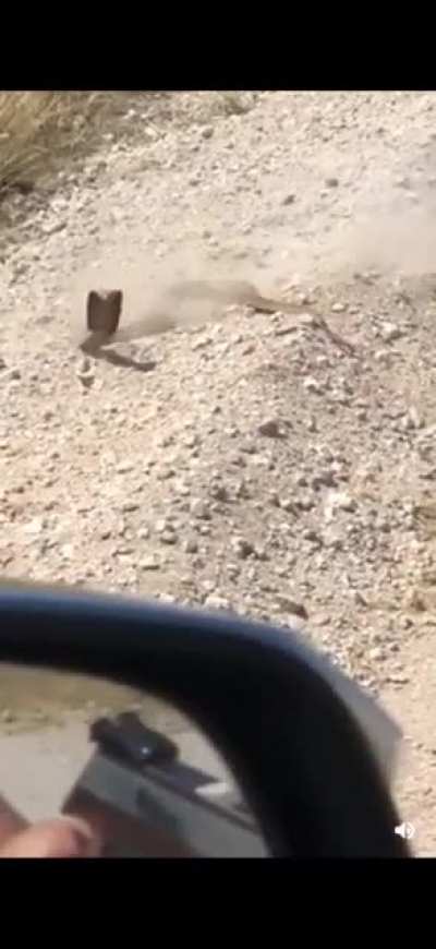 legend says that he keep running