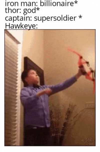 Sad Hawkeye noise