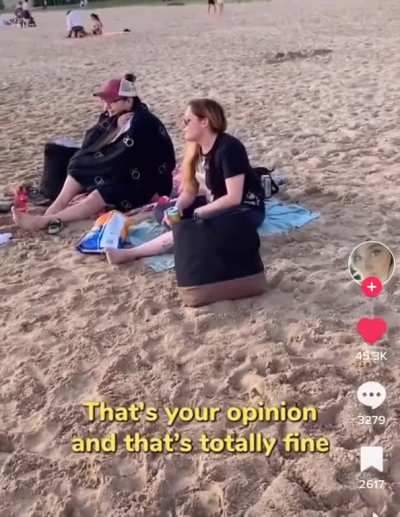 Lady goes ballistic about a 13 Year Old Girls Swimsuit