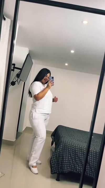Who wants a 😈 version of their sexy nurse? I'm reading the comments.