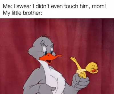 The audacity of that little brat