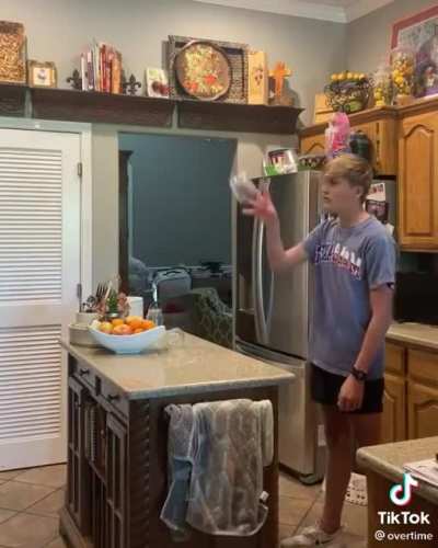 The laugh at the end
