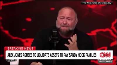 Alex Jones crying lol