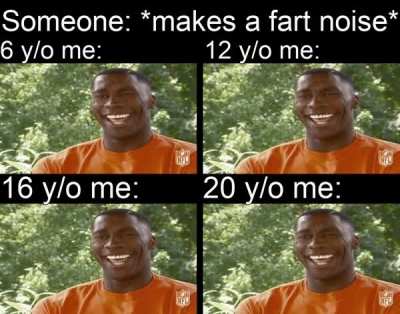 Humor never changes