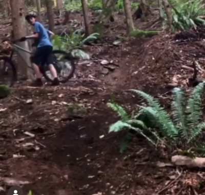 The thing about mountain biking is… it’s done in the mountains