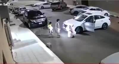 Road rage in Saudi Arabia