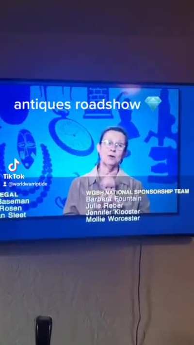 Found this gem on antiques roadshow