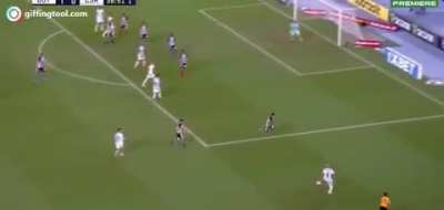 Football player is miraculously healed of all injuries when the ball gets passed to him