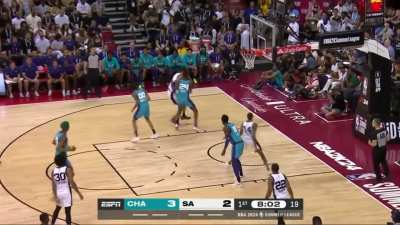 [Highlight] Victor Wembanyama misses the dunk attempt