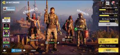 When a legendary character comes in your lobby.