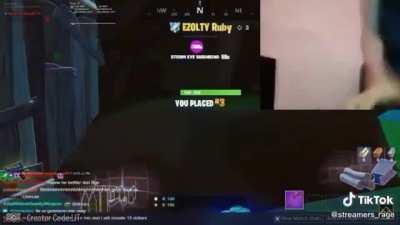 The way this guy stream raged