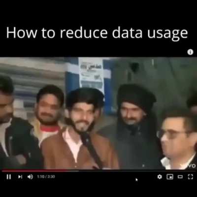 Reduce data usage