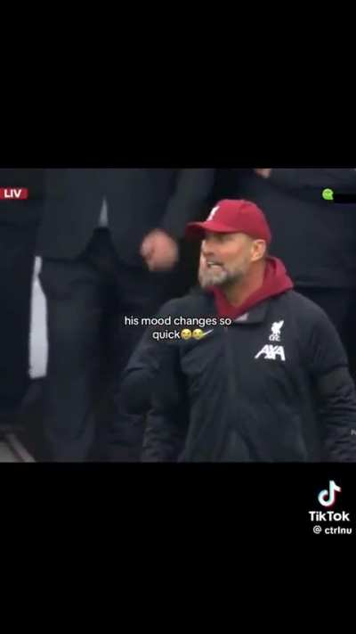 Klopp is full of vibes 🤣🤣
