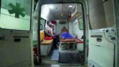 [WARNING - Contains upsetting scenes] Across hospitals in India, families are struggling to save their loved ones due to an acute lack of oxygen supply as the country is ravaged by a deadly second wave of Covid-19