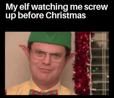 Welp guess I will not be getting any gifts this year..