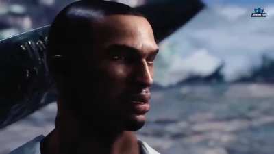 Cj as Dante looks pretty cool ngl..