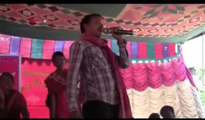 From the archives of Telangana's Dhoom Dham moments. Any idea what song he is singing at the end?