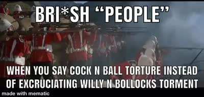 Ya taking tha piss aintcha