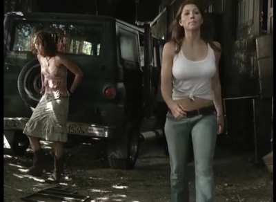 Jessica Biel from The Texas Chainsaw Massacre, 2003.