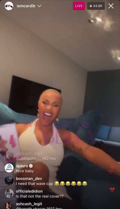 Cardi B reveals the artwork for upcoming single “BONGOS” with Megan Thee Stallion is misleading and makes “scratch & sniff” CDs of the song