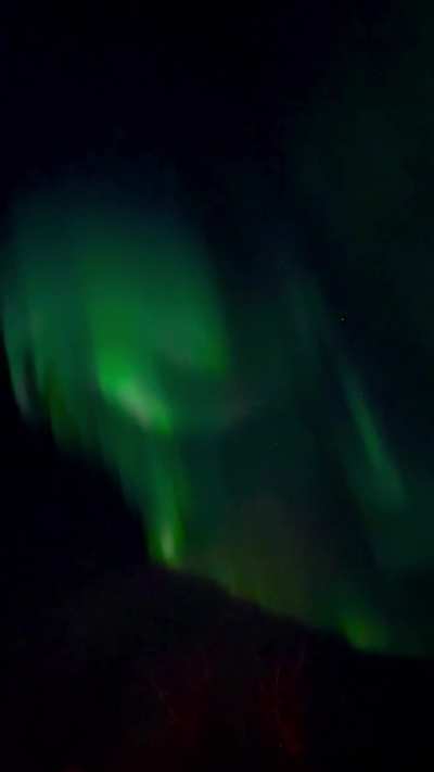 Auroura last night in Fairbanks