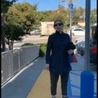 Today we acknowledge this Karen: A jumping, screaming, racist banshee.