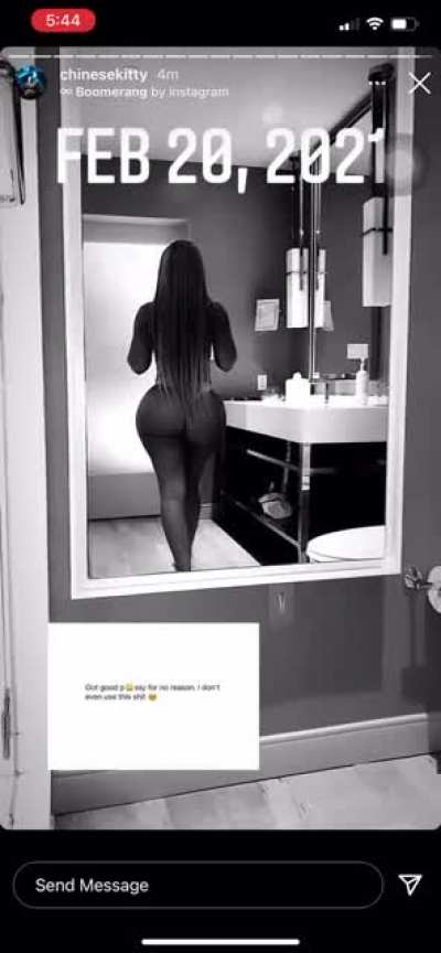 IG stories. Unbelievable