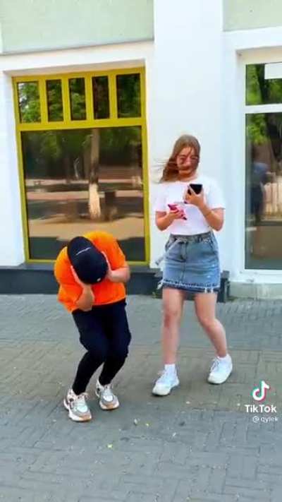 Being a creep is rewarding, at least according to tiktok